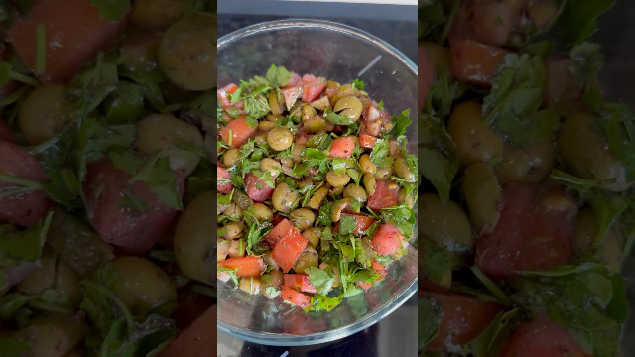 🫒Hatay Usulü Sumaklı Zeytin Salatası ~ Yazın Favori Lezzeti #fittarifler #diyet #salatatarifleri 🫒Hatay Usulü Sumaklı Zeytin Salatası ~ Yazın Favori Lezzeti #fittarifler #diyet #salatatarifleri