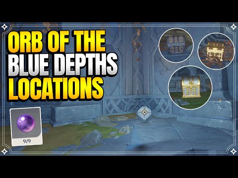 Secret Room & Orb of the Blue Depths | World Quests and Puzzles |【Genshin Impact】