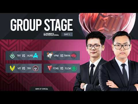 [Official Restream] MLBB MWI at EWC 2026| (DAY1) 🇲🇲LIVE🔴