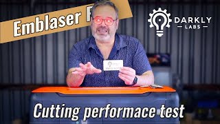 Emblaser Pro: Setup Complete with Extractor + First Cut!
