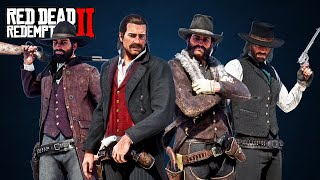 𝐑𝐞𝐝 𝐃𝐞𝐚𝐝 𝐑𝐞𝐝𝐞𝐦𝐩𝐭𝐢𝐨𝐧 𝟐 'Wild West Most-Wanted Outlaws' | Outfit Customization |(Outfit Guide)