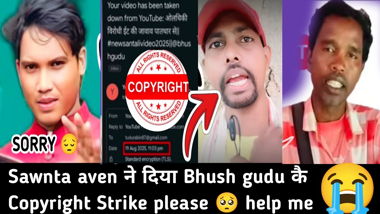 sawnta aven boycott  | Sawnta aven ने दिया Bhush gudu कैCopyright Strike | new santali video 2025 