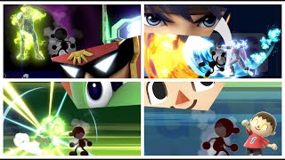 Cinematic Final Smashes on  Mr. Game and Watch Including Sora