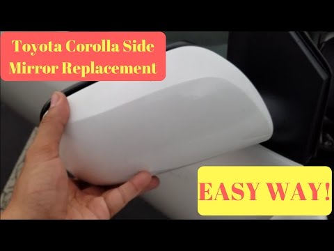 Video: Hvordan fikser jeg Corolla sidespeil?
