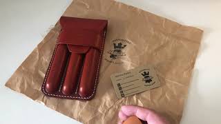 Video-Review: Kaweco Brass Sport & Classic leather 2-pen pouch