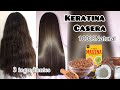 KERATINA CASERA Con solo 3 ingredientes (Maizena, Linaza, Aceite de coco) 🥥