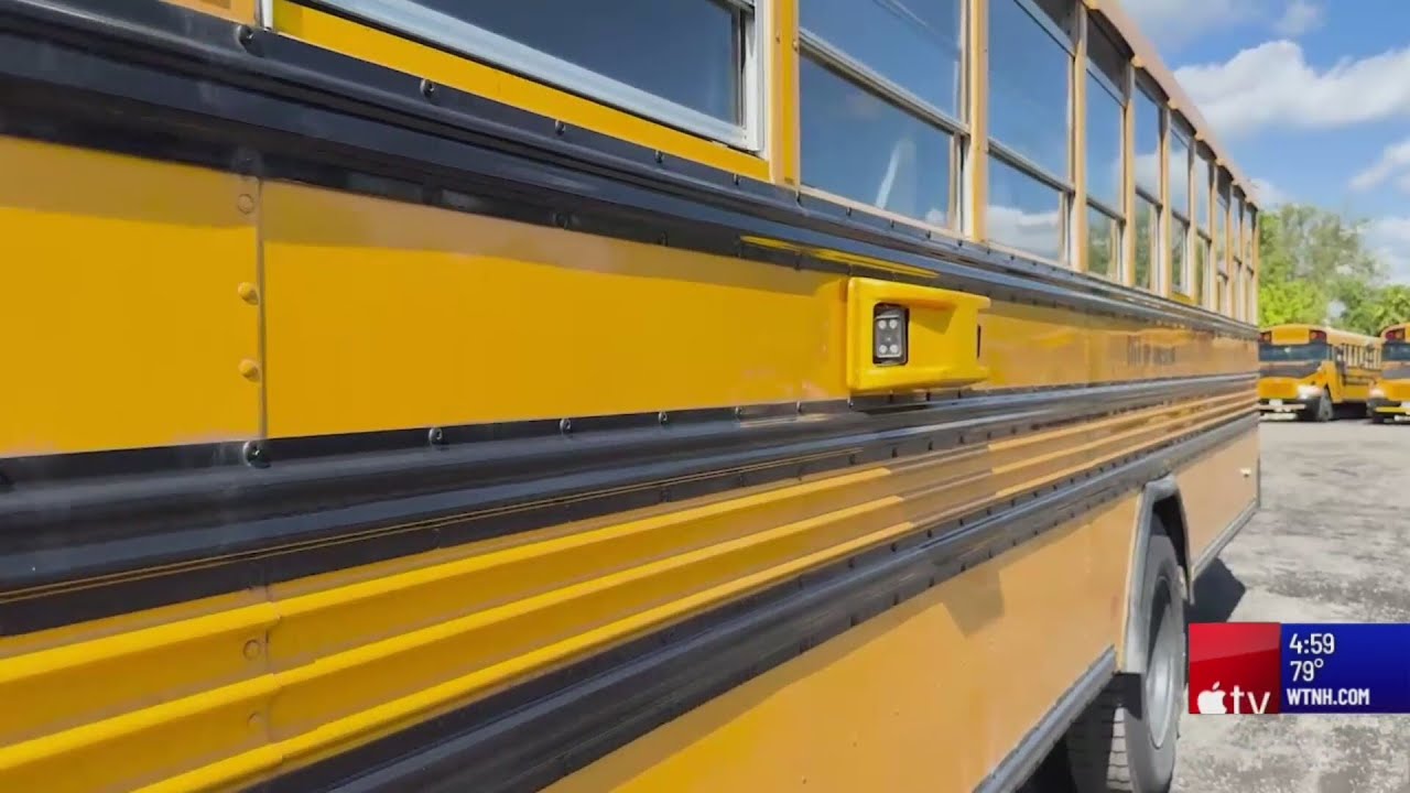 Shelton school bus cameras to begin charging violators