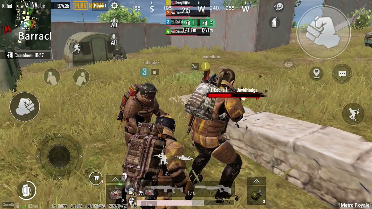 PubG Mobile(Metro Royale) - Knuckle Up Big Guy