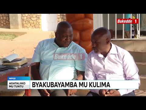 Ttuntu Abalimi bagudde mu bintu omubaka abawadde ebyuma bya kubayamba mu kulima