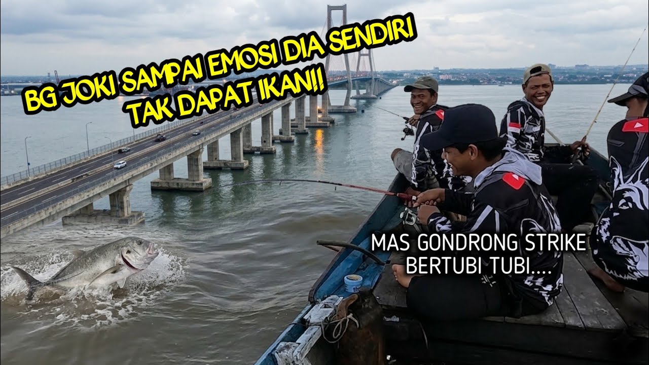 BG JOKI SAMPAI EMOSI MAS GONDRONG STRIKE BERTUBI TUBI IKAN KURUS KERING