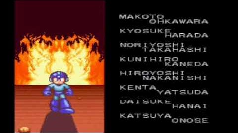 Megaman 7- Credits & Special Code