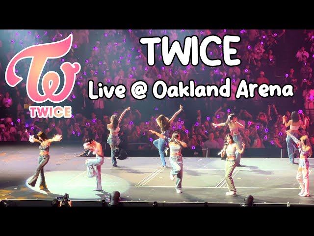 TWICE turns up the hits on the first of two nights in Oakland