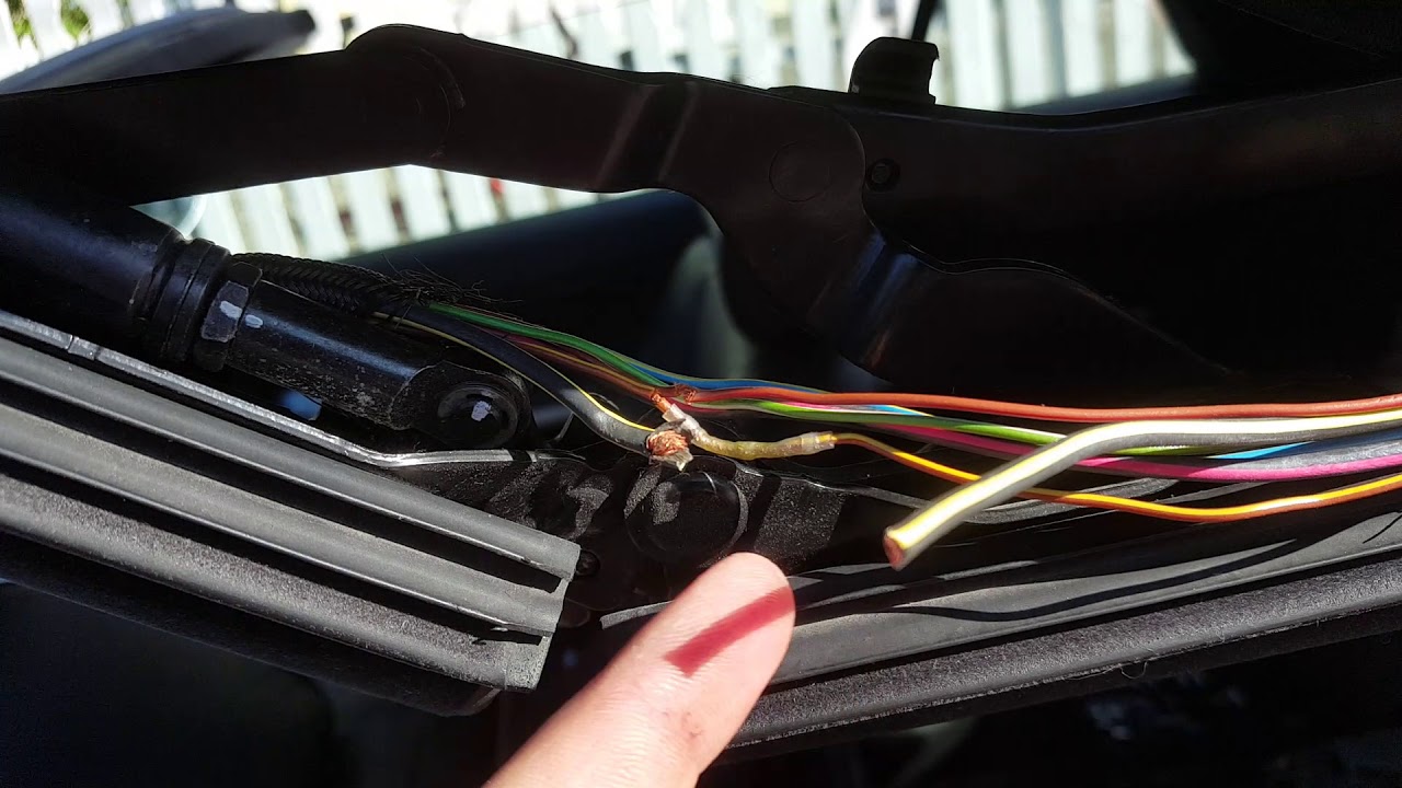 Bmw e46 convertible top wiring - YouTube