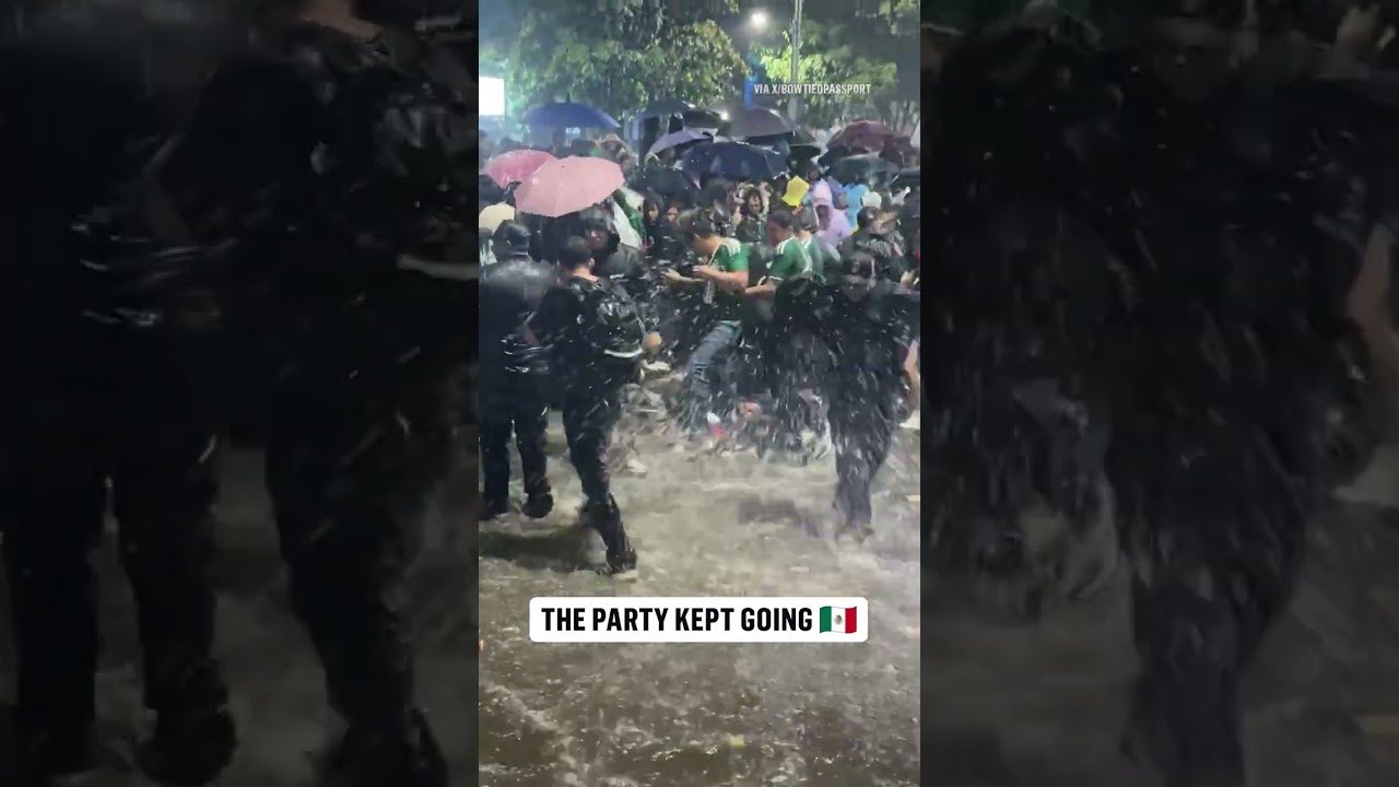 The streets of Mexico City belong to El Tri after a huge FIFA World Cup win π²π½