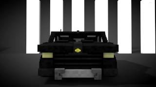 Cinema 4D | Minecraft car prewive.