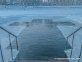 Крещенское купание на Короленковских прудах Горловка - 2021.