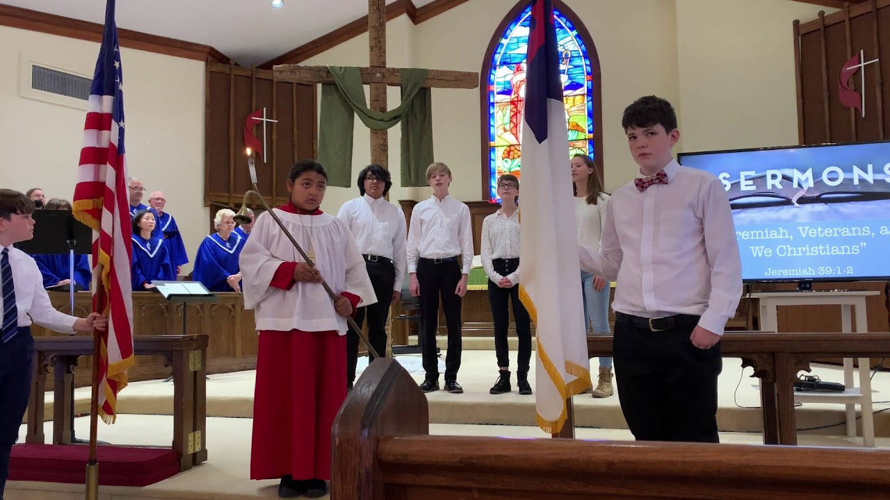 Nokesville UMC 2019 Veterans Day National Anthem YouTube
