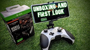 PowerA Moga Mobile Gaming Clip for Xbox - UNBOXING | FIRST LOOK | INSTALLATION