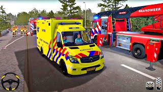 Ambulance Rescue 911 Emergency Game Gameplay Android 2024 screenshot 2