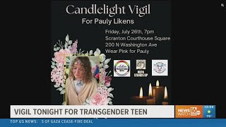 Candlelight vigil in Scranton to honor murdered Pennsylvania teen