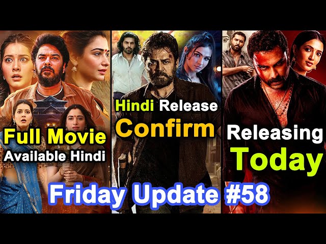 Aranmanai 4 Hindi Available 🤩, Kalki 2898 AD Trailer 😱, Saindhav Hindi Release 🔥 | Friday Update #58 class=