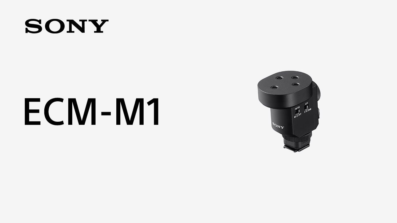 SONY ショットガンマイクロフォン ECM-M1 - 配信機器・PA機器