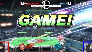 Soft Landing Smash - BH | Mistah Ping (Snake/Diddy) vs BH | $ky (Luigi/G&W) - Grand Finals screenshot 5