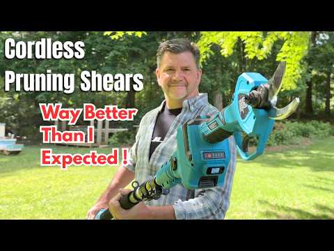 Testing the SEESII Cordless Pruning Shears - Worth It?