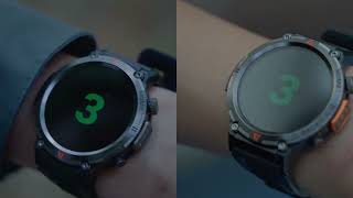 Jelloo Mens Outdoor Sports Smartwatch - 3Atm Waterproof, 360P Display