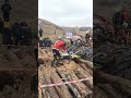 Amateur Enduro | Riding a dirtbike over wet logs and wheels