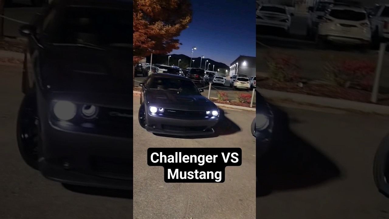 Dodge Challenger Scatpack против Ford Mustang GT! Какой из них вы бы купили и ПОЧЕМУ?!