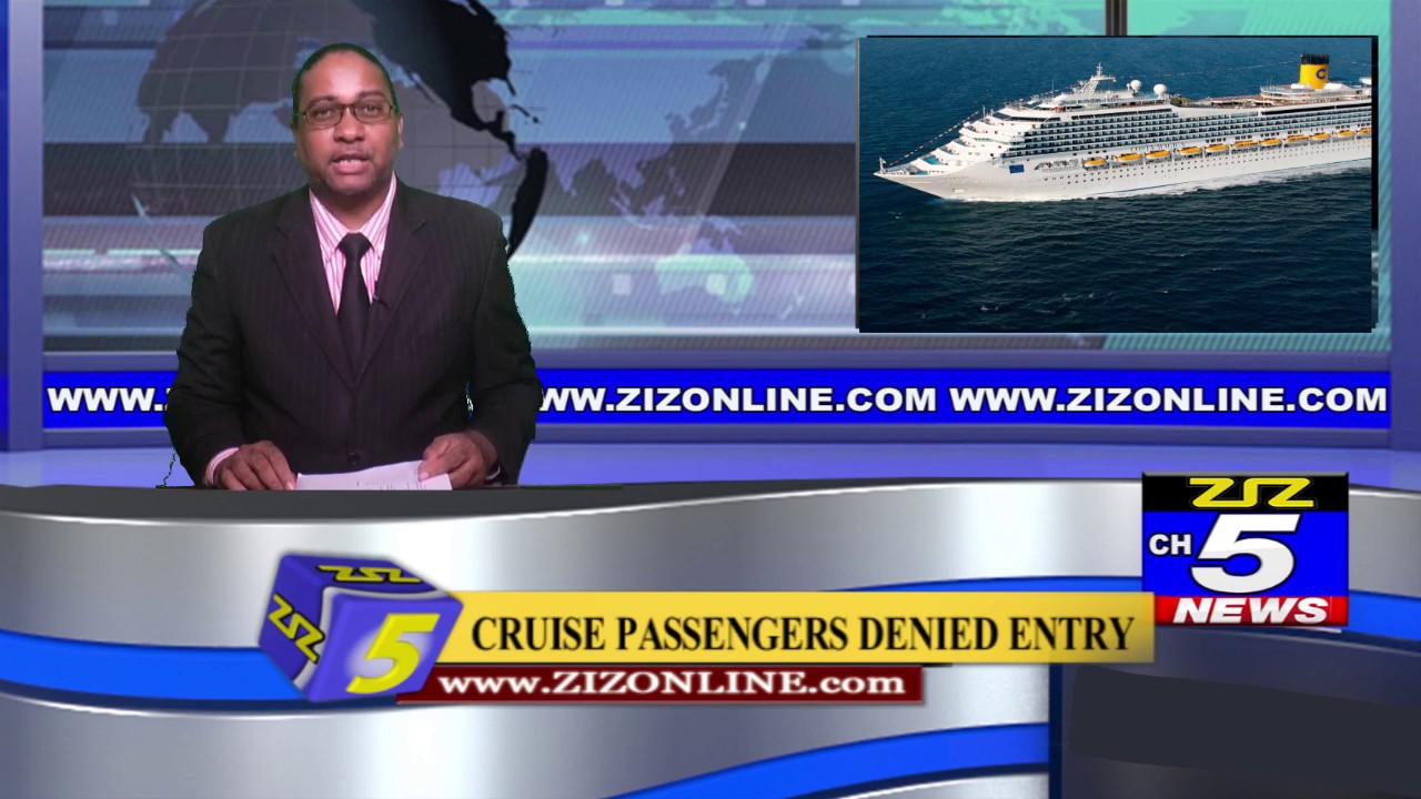 Cruise passengers denied entry