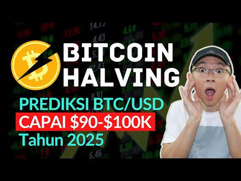 GOKILL -- BTC akan CAPAI $100K Prediksikan di 2025-2026 - Bitcoin Halving !!