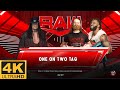 THE UNDERTAKER VS SAMI ZAYN CEDRIC ALEXANDER ONE ON TWO TAG WWE RAW APR 2024 [ PC UHD 4K 60FPS ]