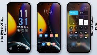 3 New HyperOS 2/3 Control centre Themes for Xiaomi,Redmi,Poco | 3 Best HyperOS 2/3 Themes screenshot 3