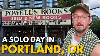 I Spent a Day Exploring Portland, Oregon Alone I Solo Road Trip Day 7