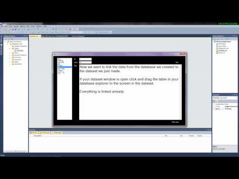 How to make Databases in VB.net 2010