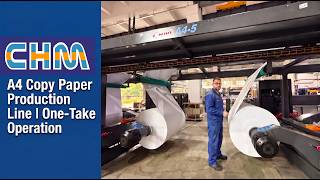 This is how tens of tons of A4 copy paper are produced every day.#a4paperproductionline #a4paper