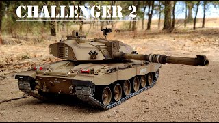 Famous Military British CHALLENGER 2 / 1:16 Scale R/C Main Battle Tank / Review short [#1] Wealth