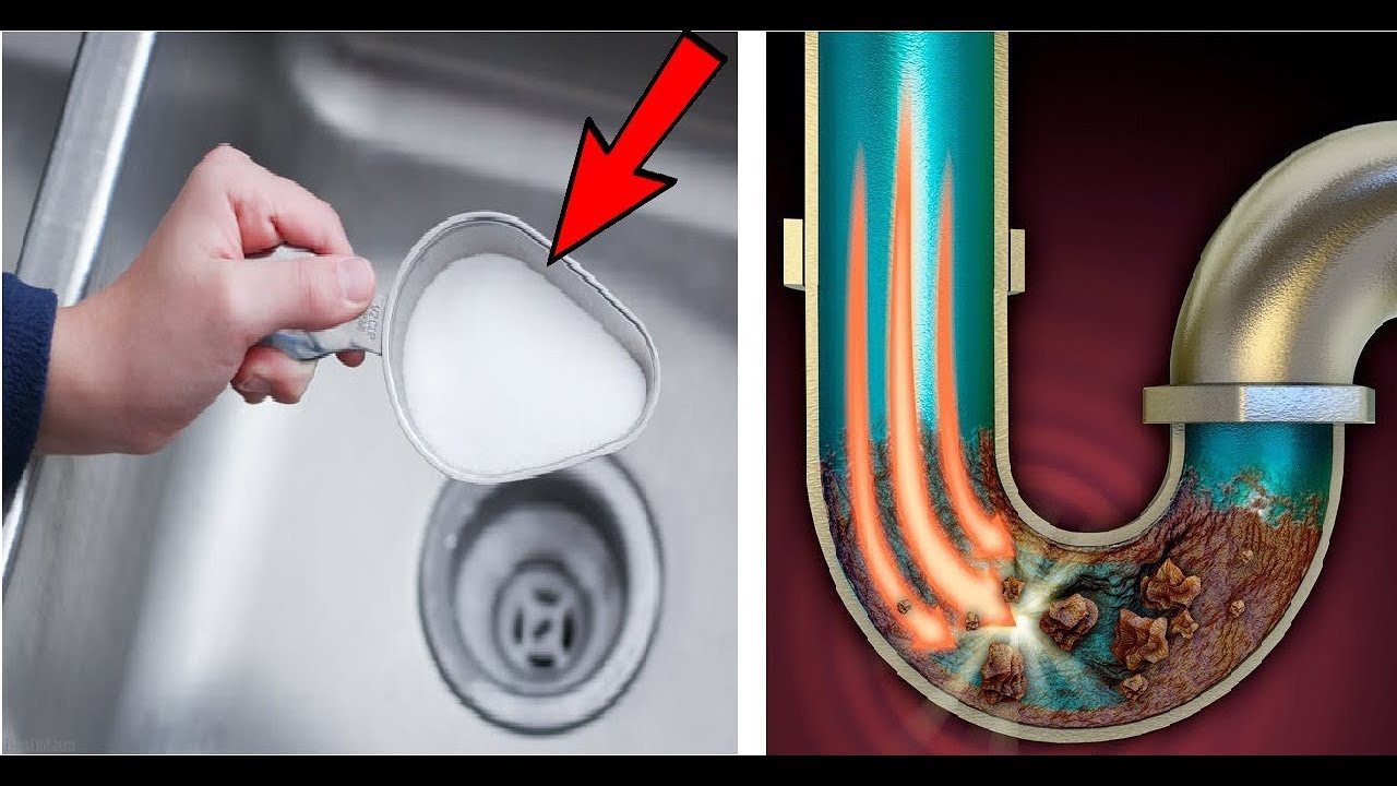 How To Clear A Clogged Kitchen Sink Drain Youtube