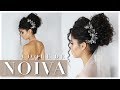 PENTEADO DE NOIVA COQUE ALTO - NOIVA CACHEADA