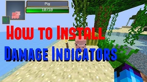How to Install Damage Indicators [1.8]