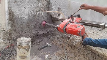HOW TO REMOVE CONCRETE PIECES 9676656366 || Core Cutting Works
