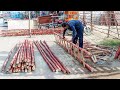 Most Interesting Process of Making Bamboo Ladder