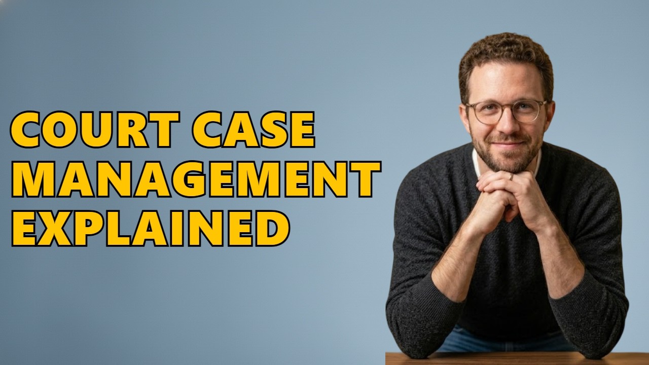 Ccms Case Management What Is Case Management In Court? - YouTube