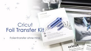 glanzeffekte zaubern | cricut foil transfer kit