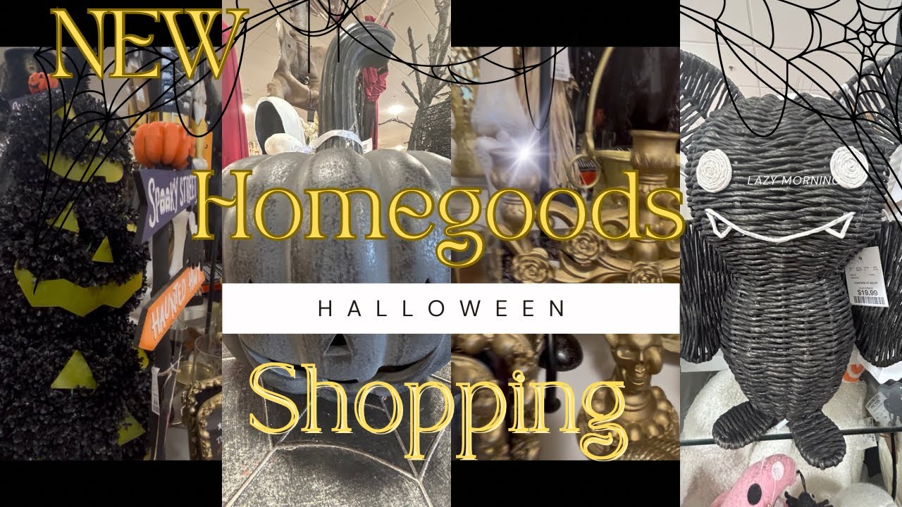 HomeGoods Halloween Shopping 