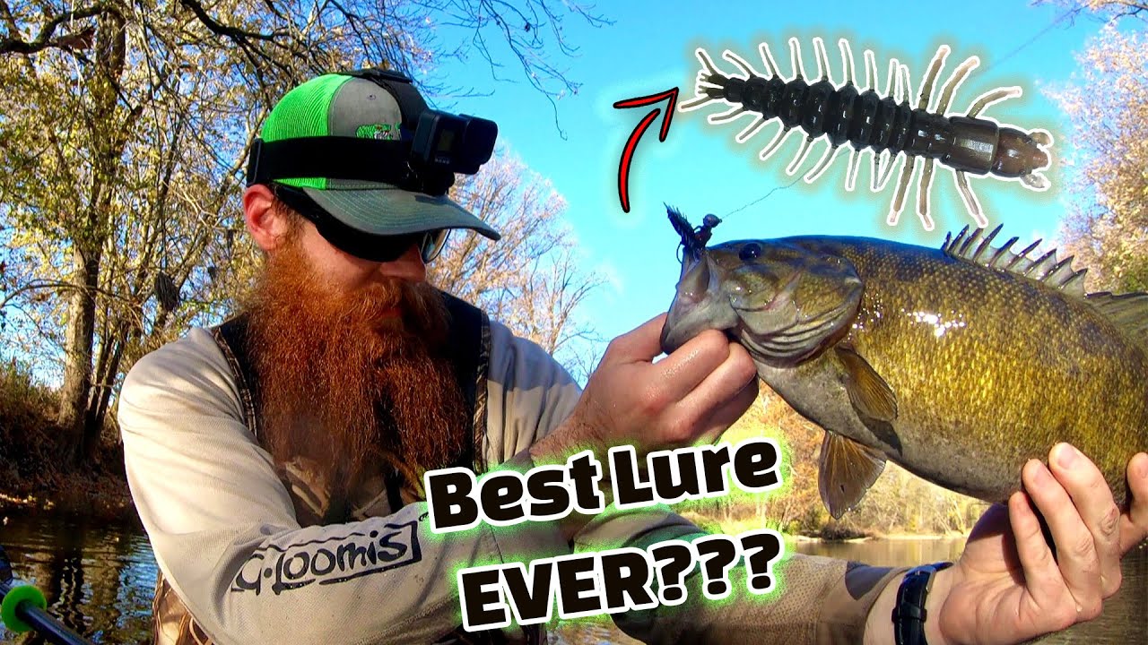 The VERY BEST Smallmouth LURE???, HUGE Creek Smallmouth!
