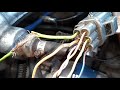 Messing with the ETM wiring on a 1999 Volvo V70R. Busted spring seat.