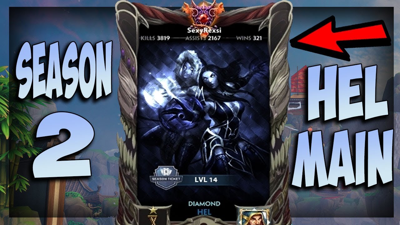 Smite Season 2 HEL MAIN RETURNS! Masters Ranked Duel YouTube